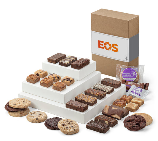 EOS Brownies Custom Deluxe Blondie, Sprite & Cookie Combo (On Demand)