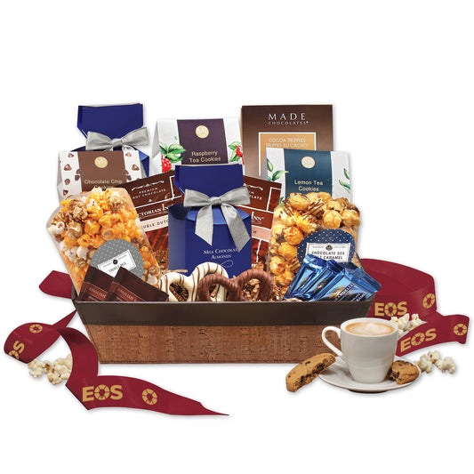 Delightfully Delicious Basket - Burgundy (On Demand)