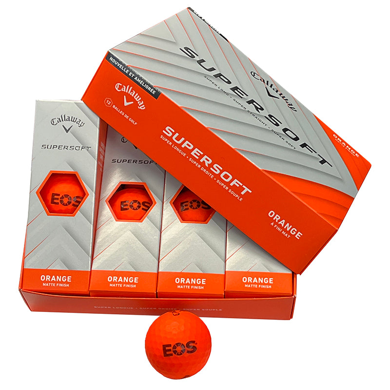 EOS Orange Callaway Golf Balls - Dozen