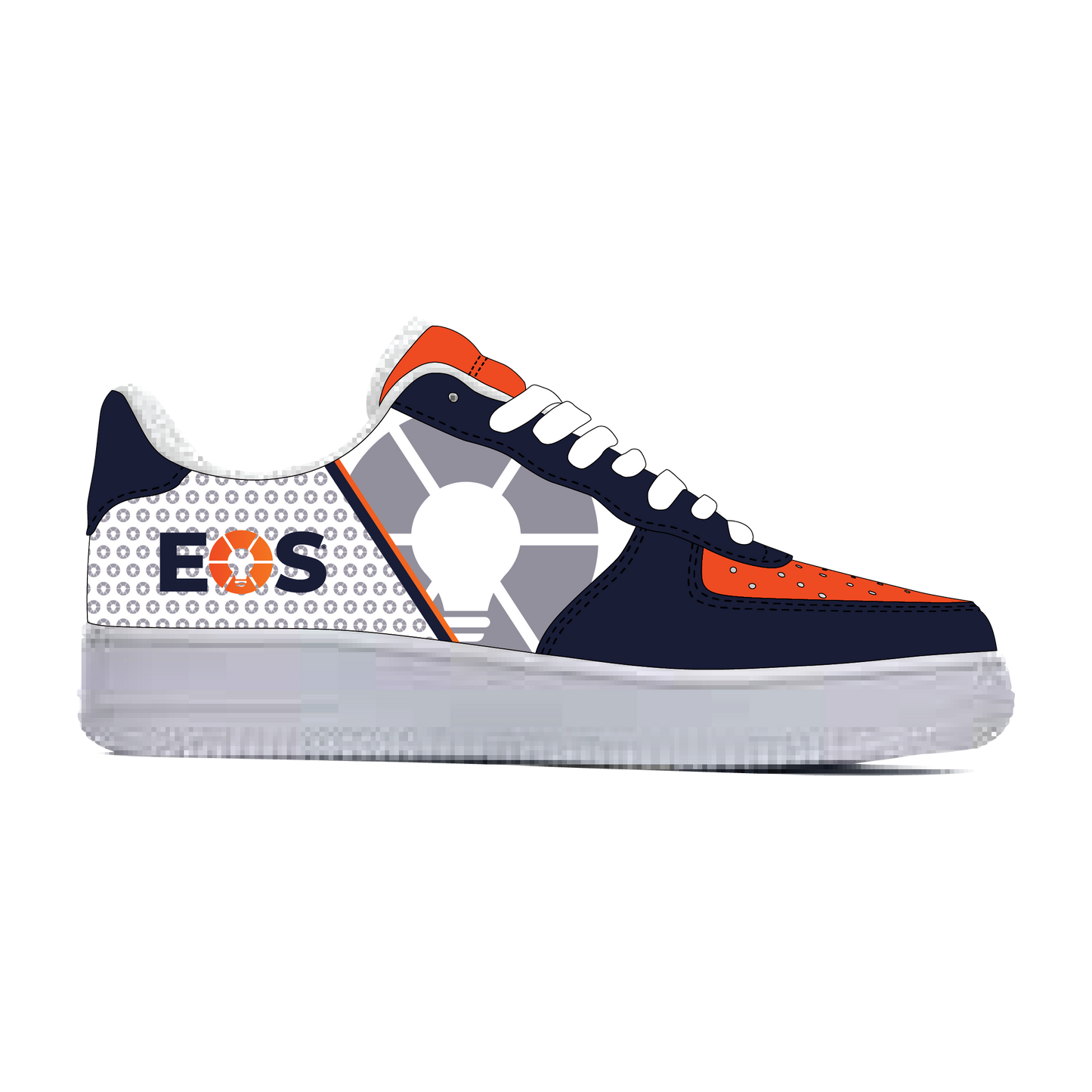 Repeating Logo - Air Force One Shoes (On Demand)