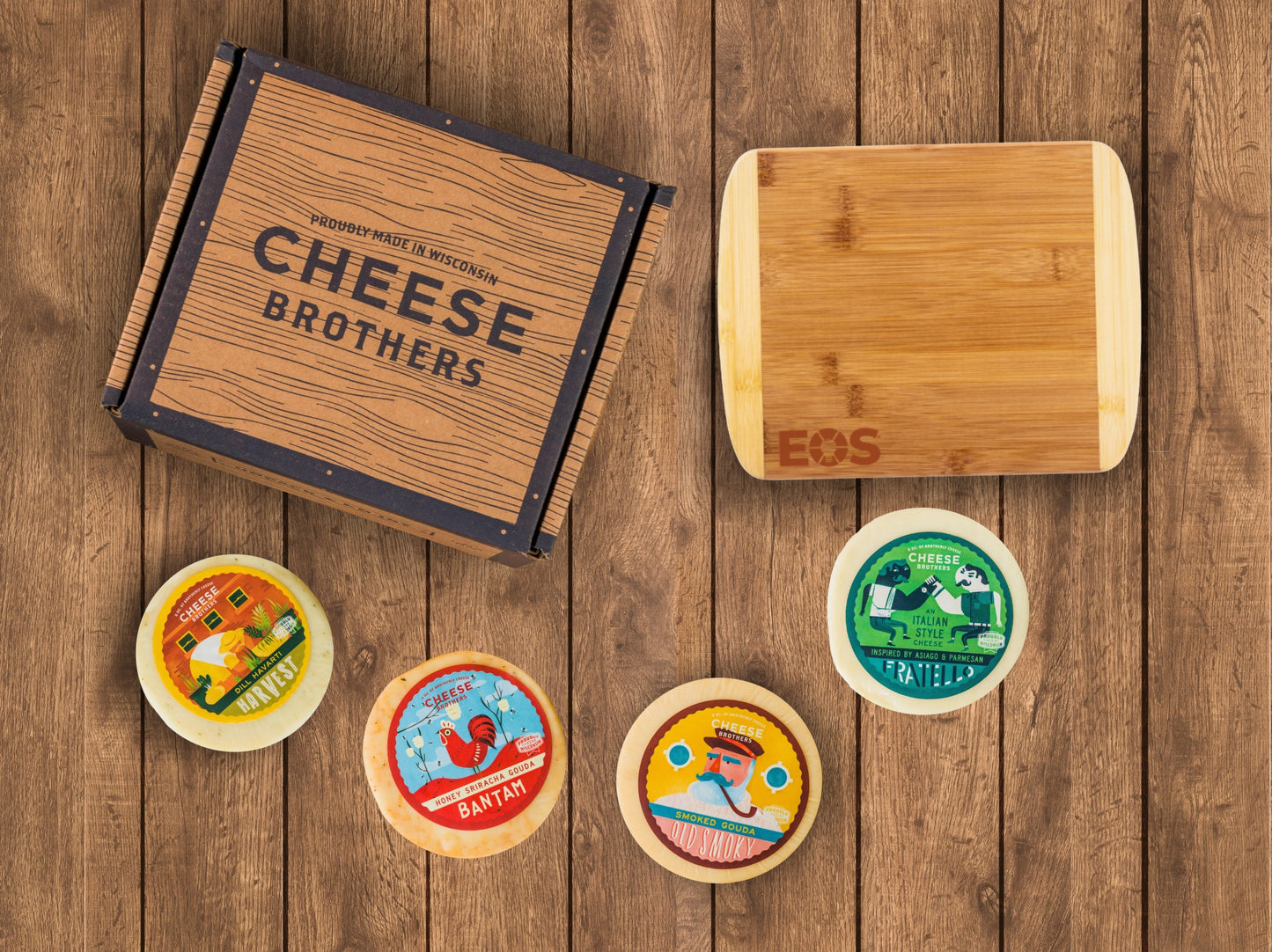 EOS Wisconsin Cheese Sampler (On Demand)