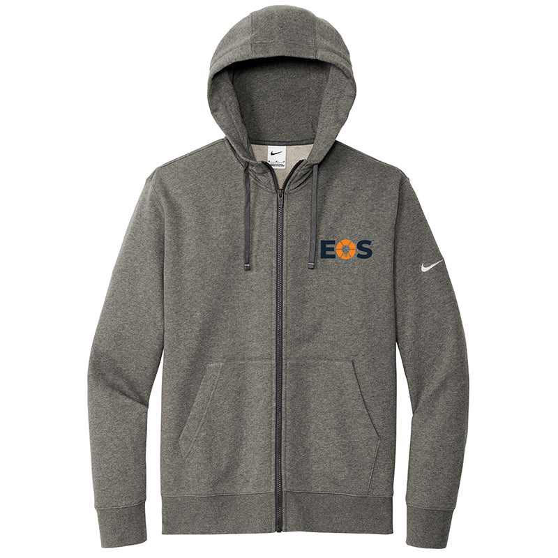 Men's Nike Club Fleece Sleeve Swoosh Full-Zip Hoodie (On Demand)