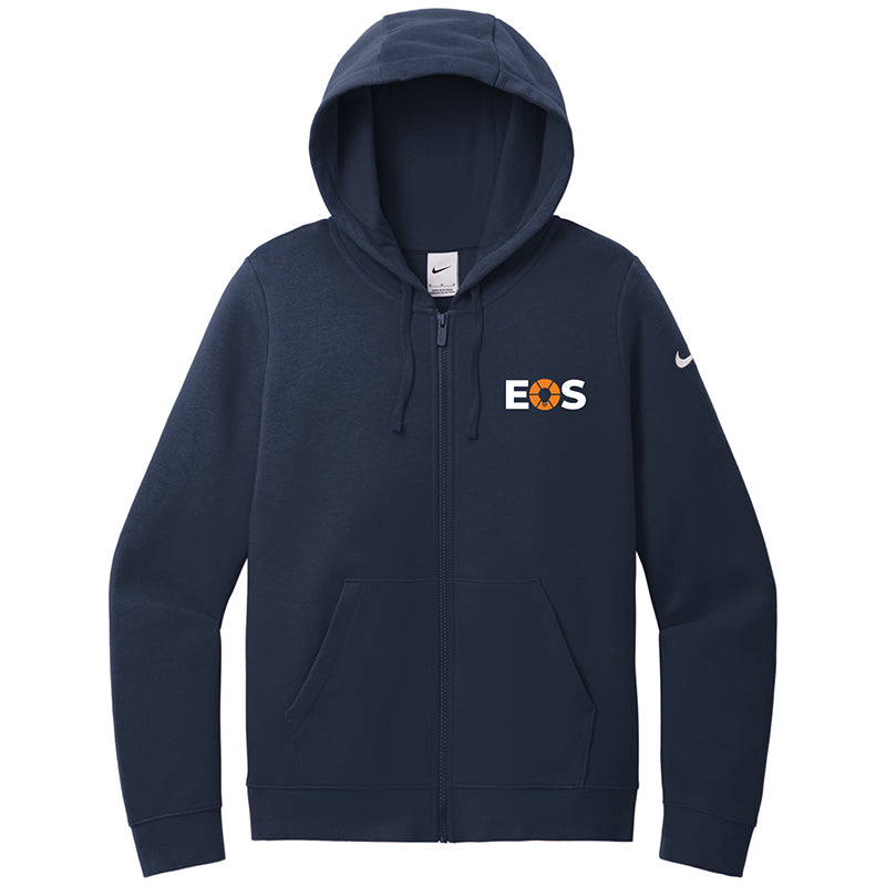 Women's Nike Club Fleece Sleeve Swoosh Full-Zip Hoodie (On Demand)