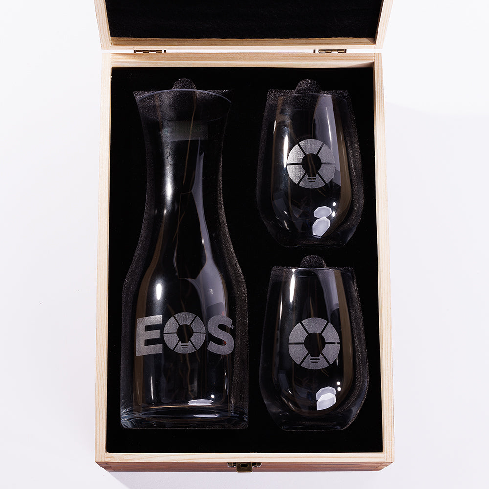 Wine Decanter & Glass set (On Demand)
