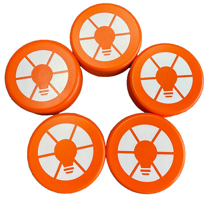 EOS Icon Orange Stress Relievers (set of 5)