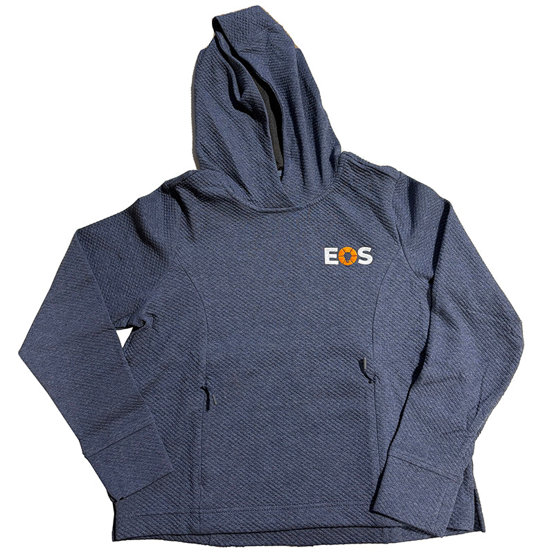 Men's Textured Hooded Pullover - Navy (On-Demand)