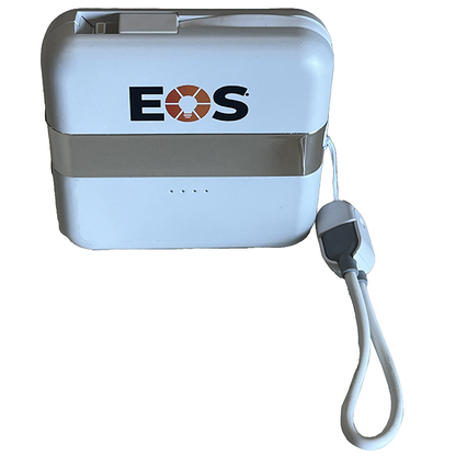 Gemini Two Piece Shareable 10,000 mAh Power Bank with Charging Cable Loop