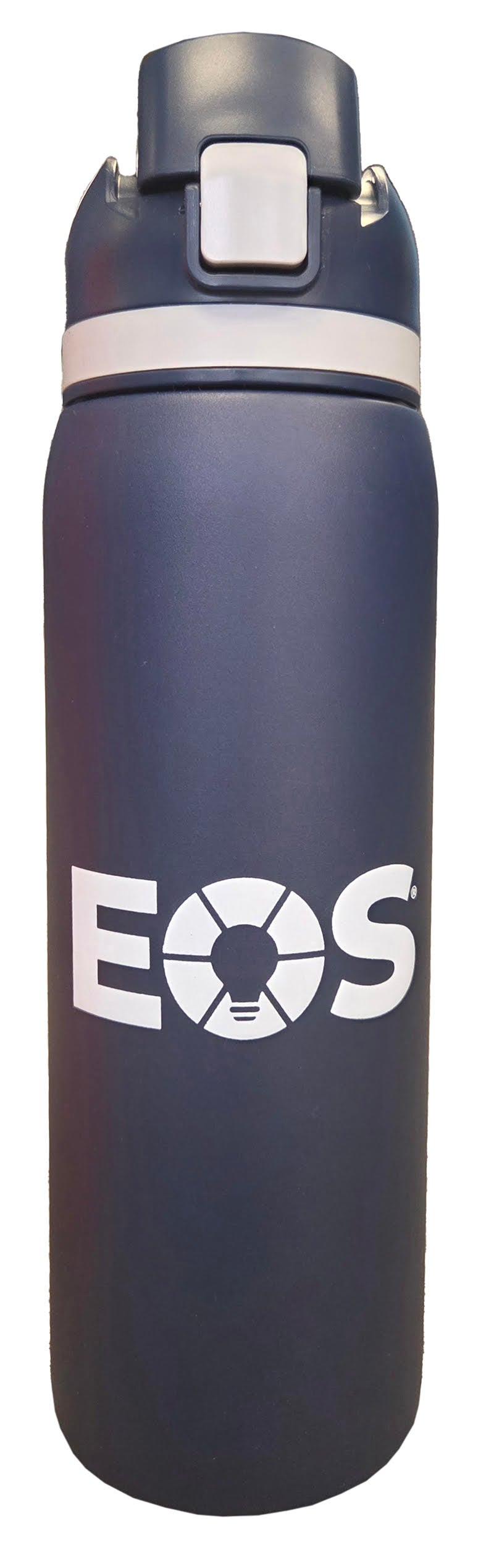 EOS 27oz. Stainless Steel Pop Straw Bottle